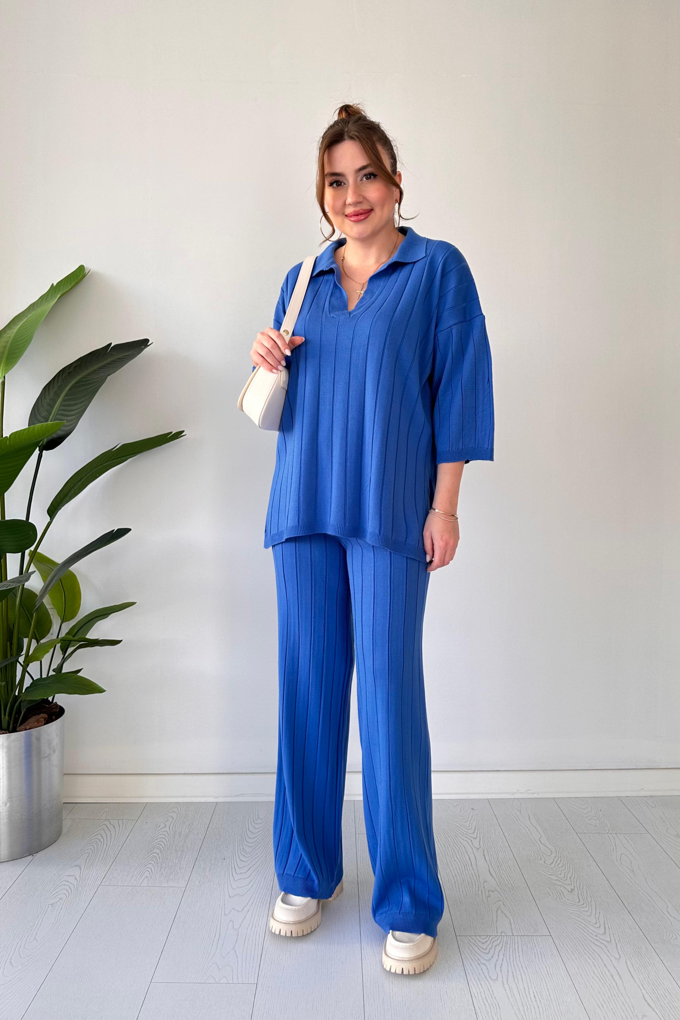 Yarım Kollu Triko Takım