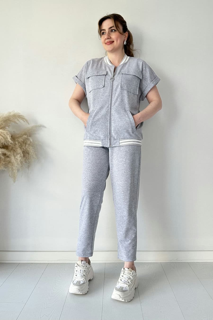 Yelekli Eşofman Takım