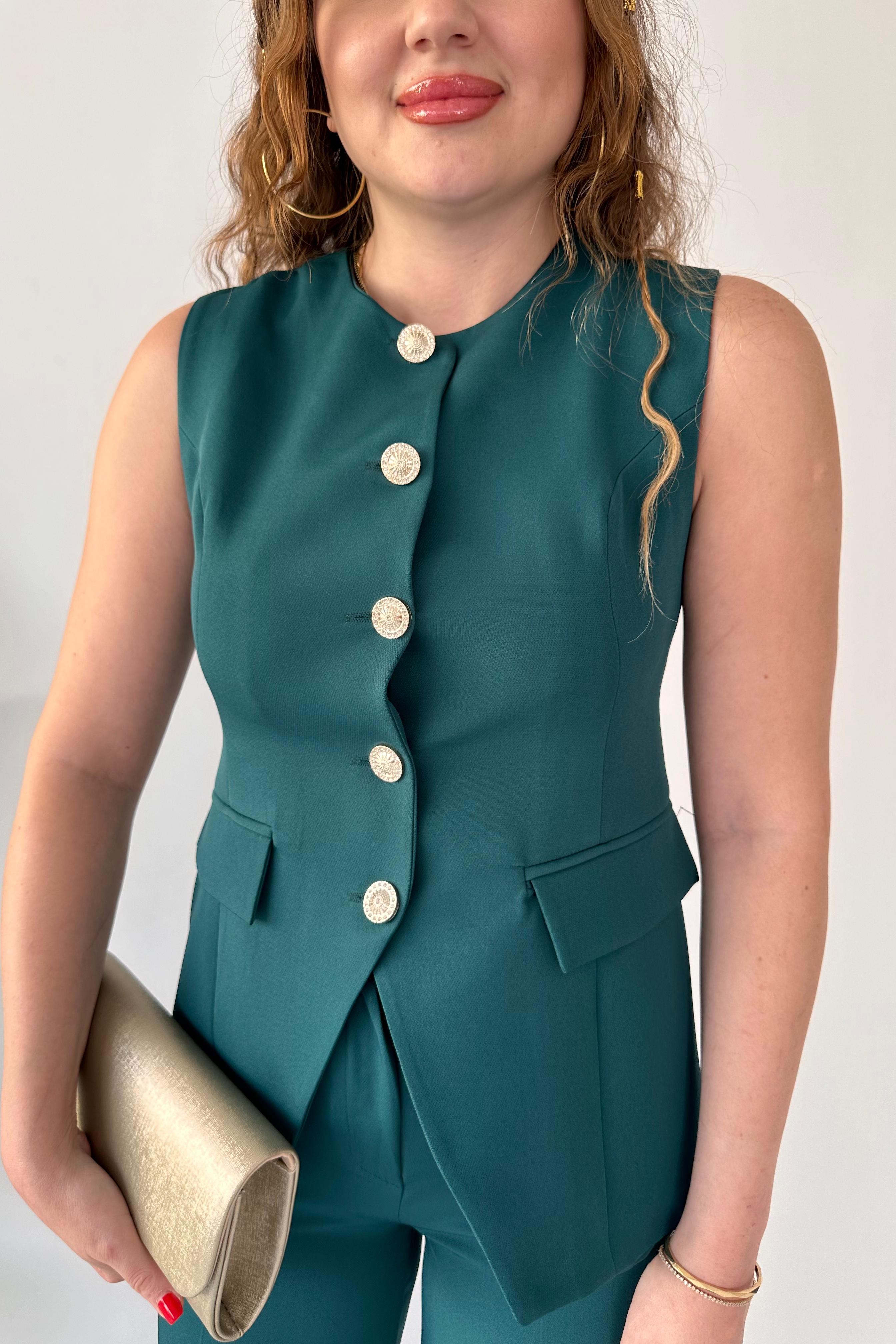 5 Düğme İkili Takım