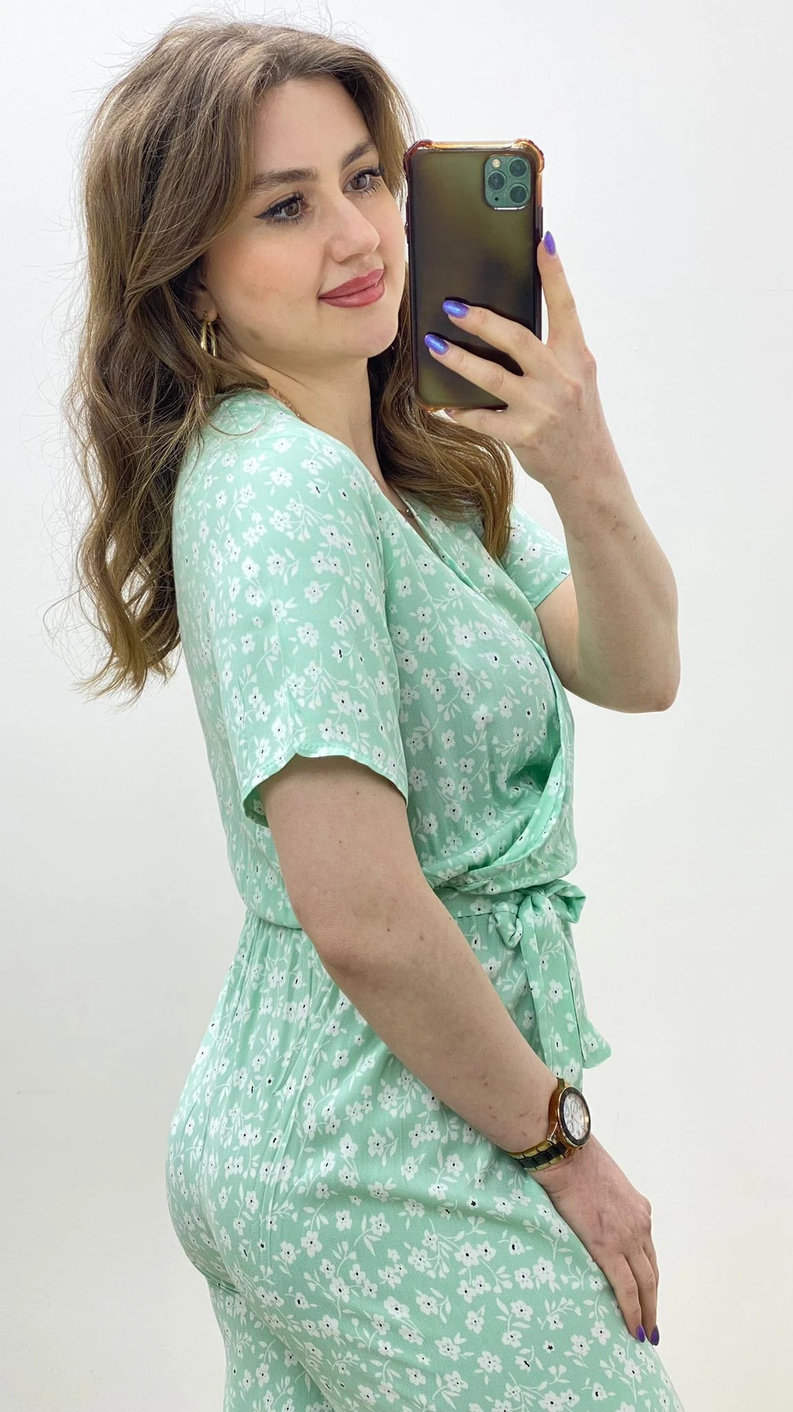 Kruvaze Bahar Viskon Tulum Mint