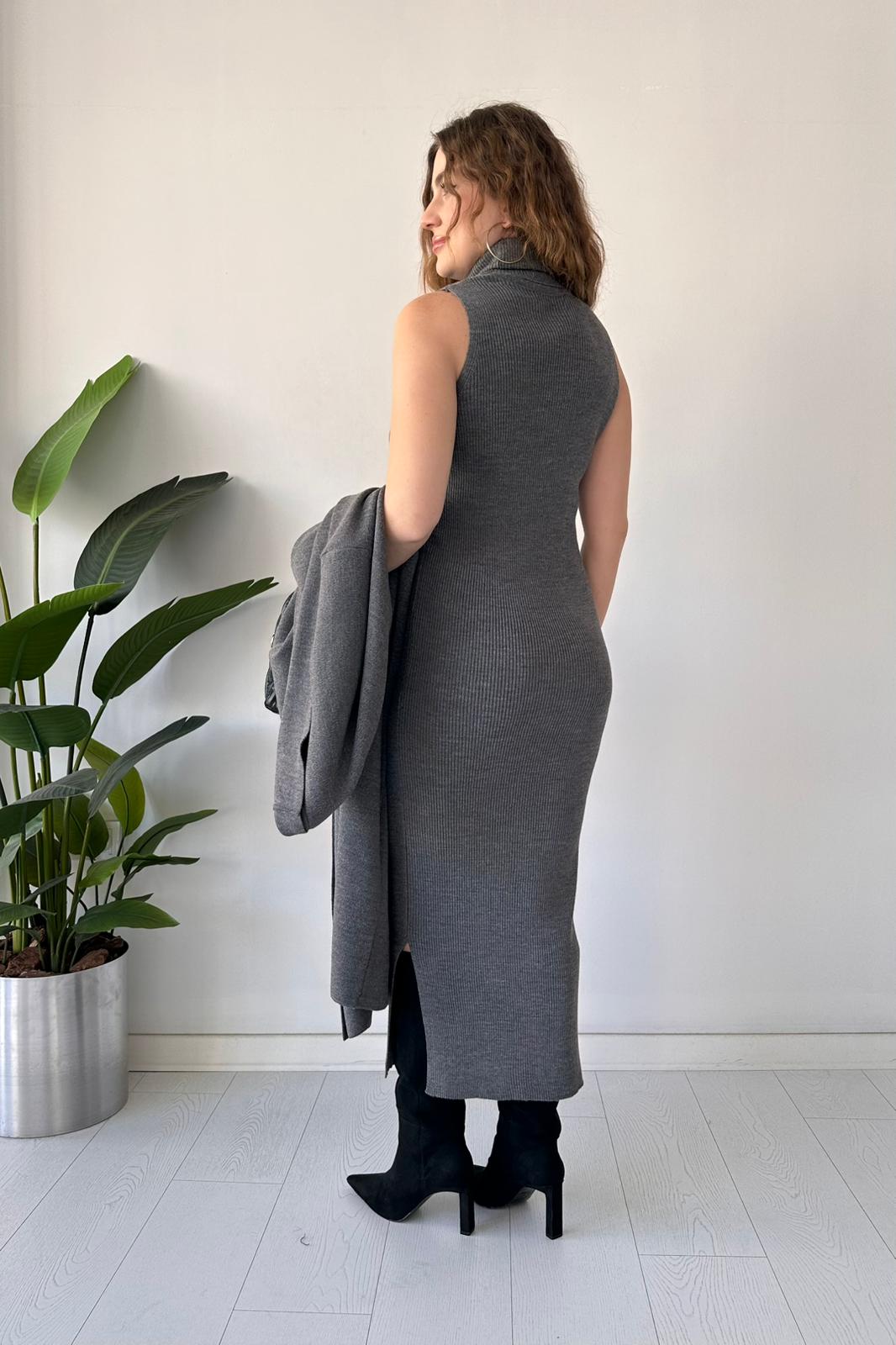 Balıkçı Elbise-Uzun Hırka Takım