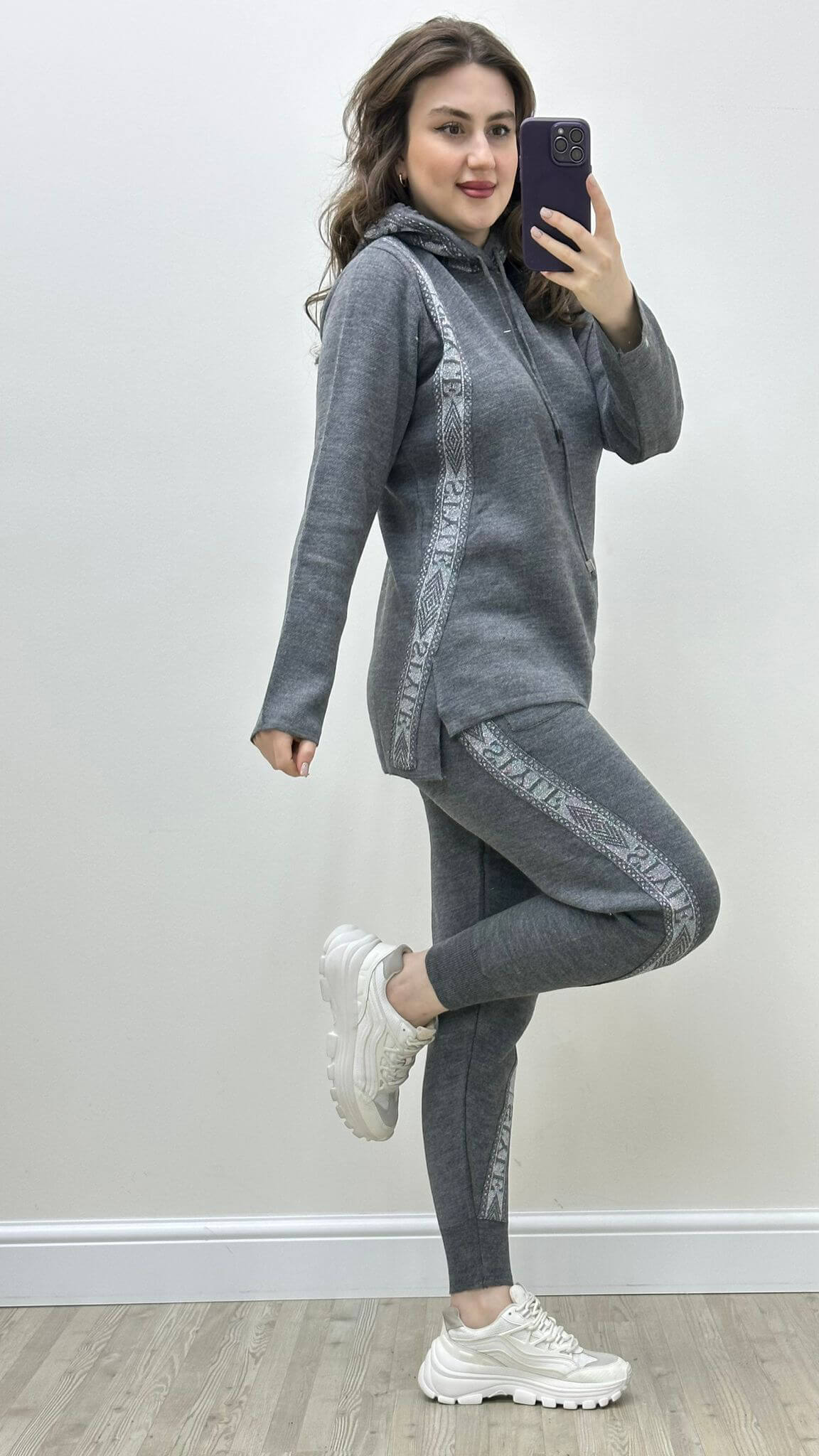 Style Triko Takım Antrasit