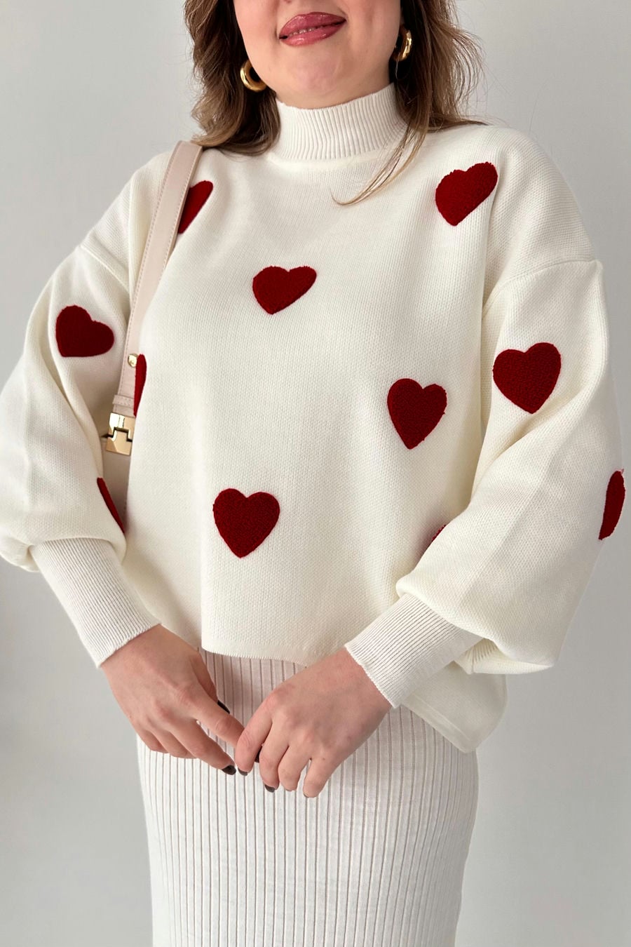 Kalp Kazak Elbise Takım