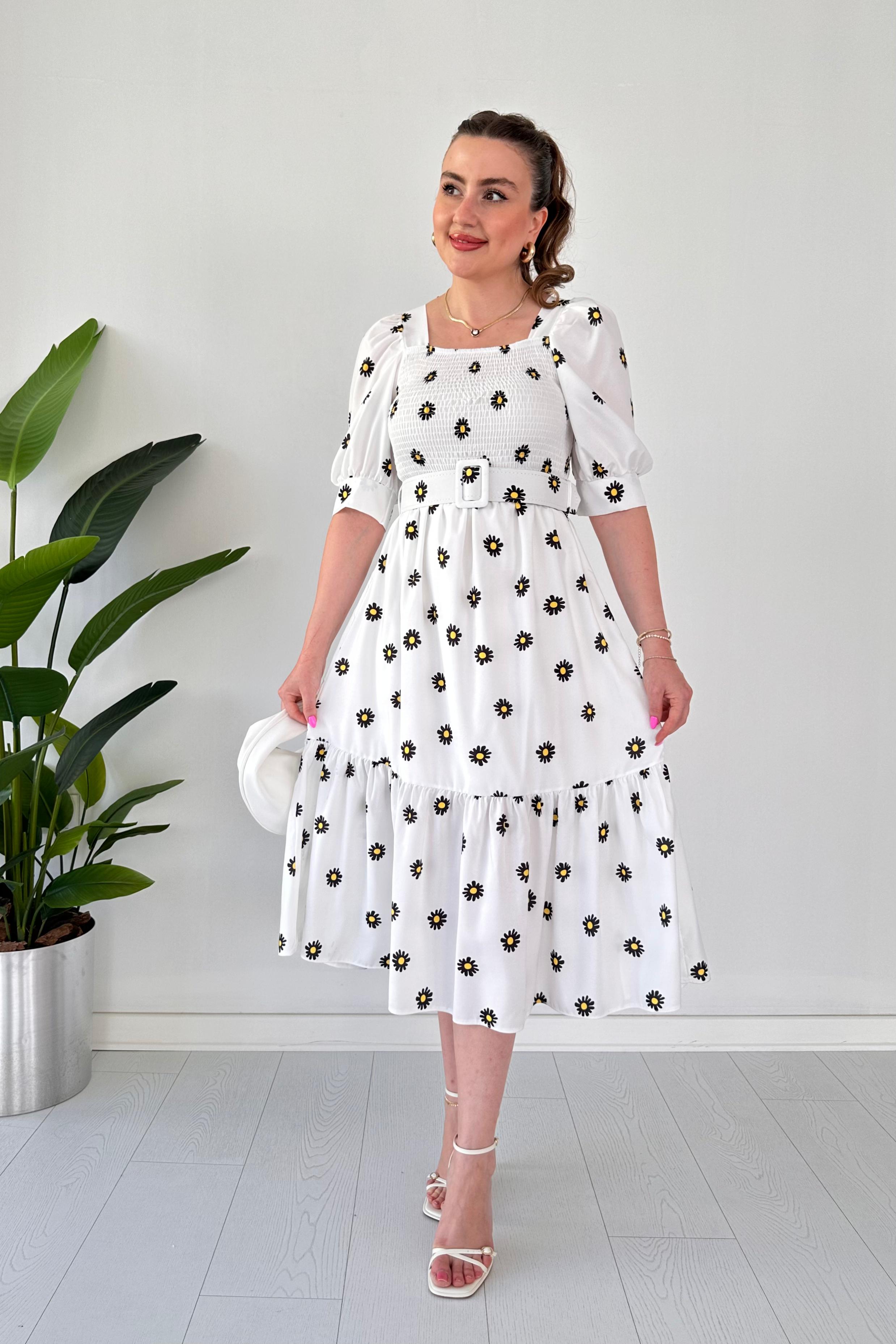 Papatya Gipeli Ayrobin Elbise