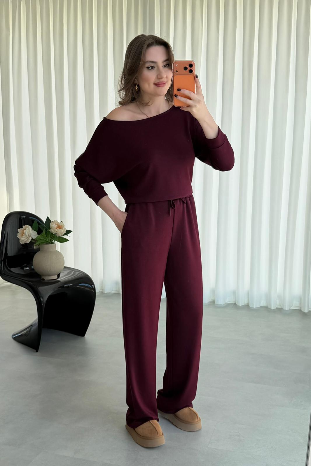 Kayık Yaka Modal Takım