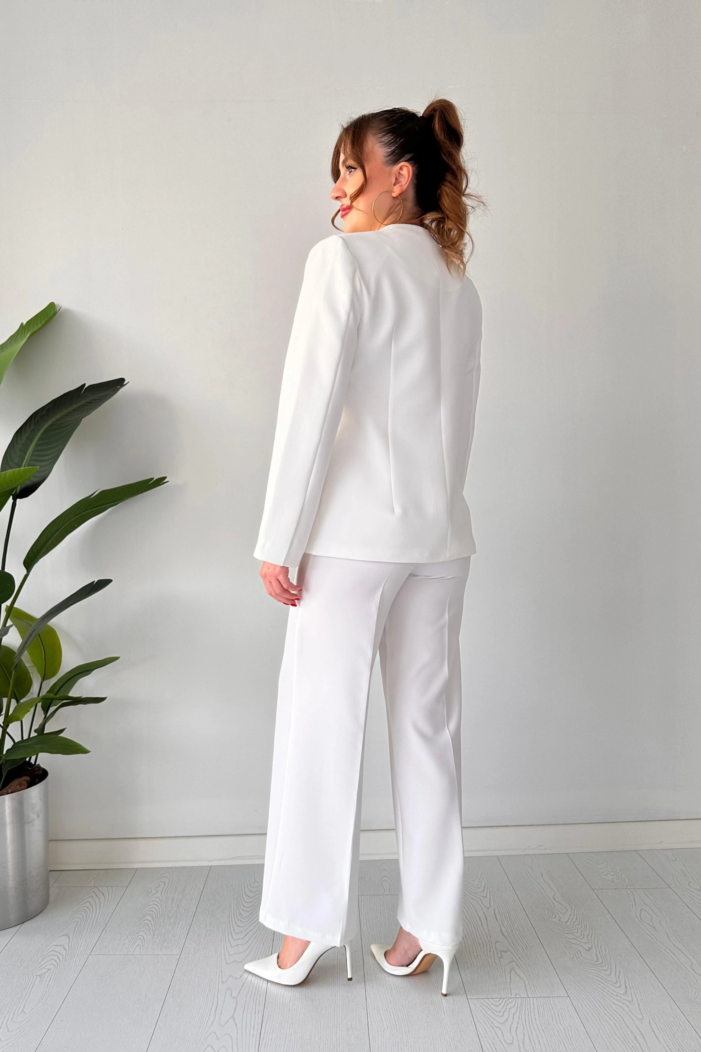 Uzun Kollu 5 Düğme Takım