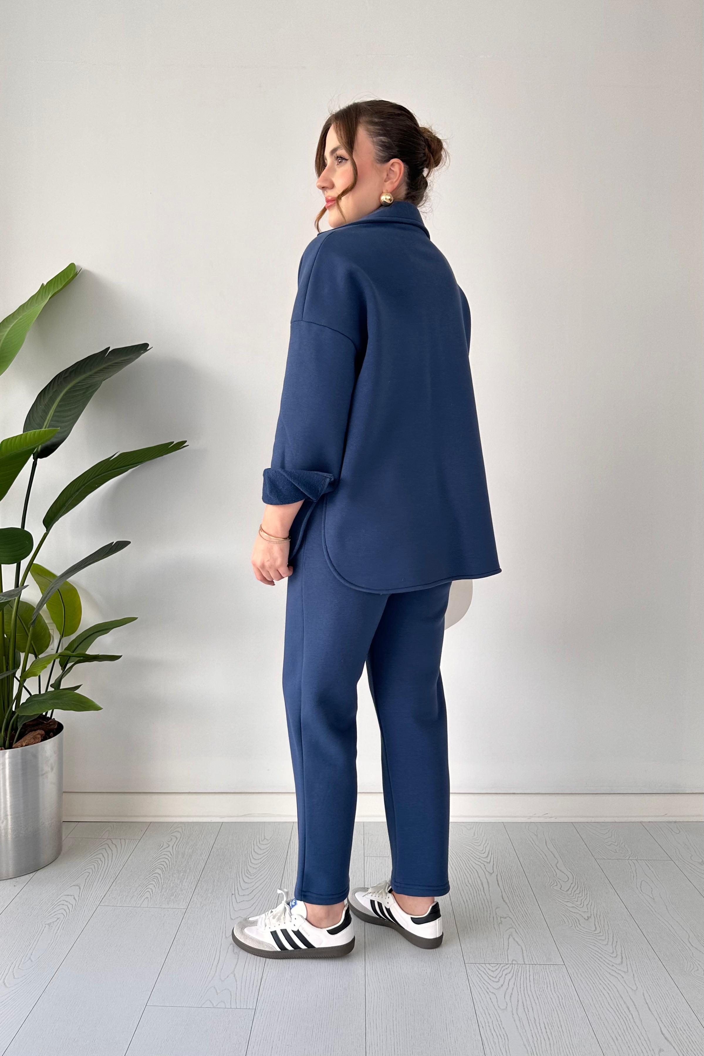 Polarlı Gömlekli İkili Takım