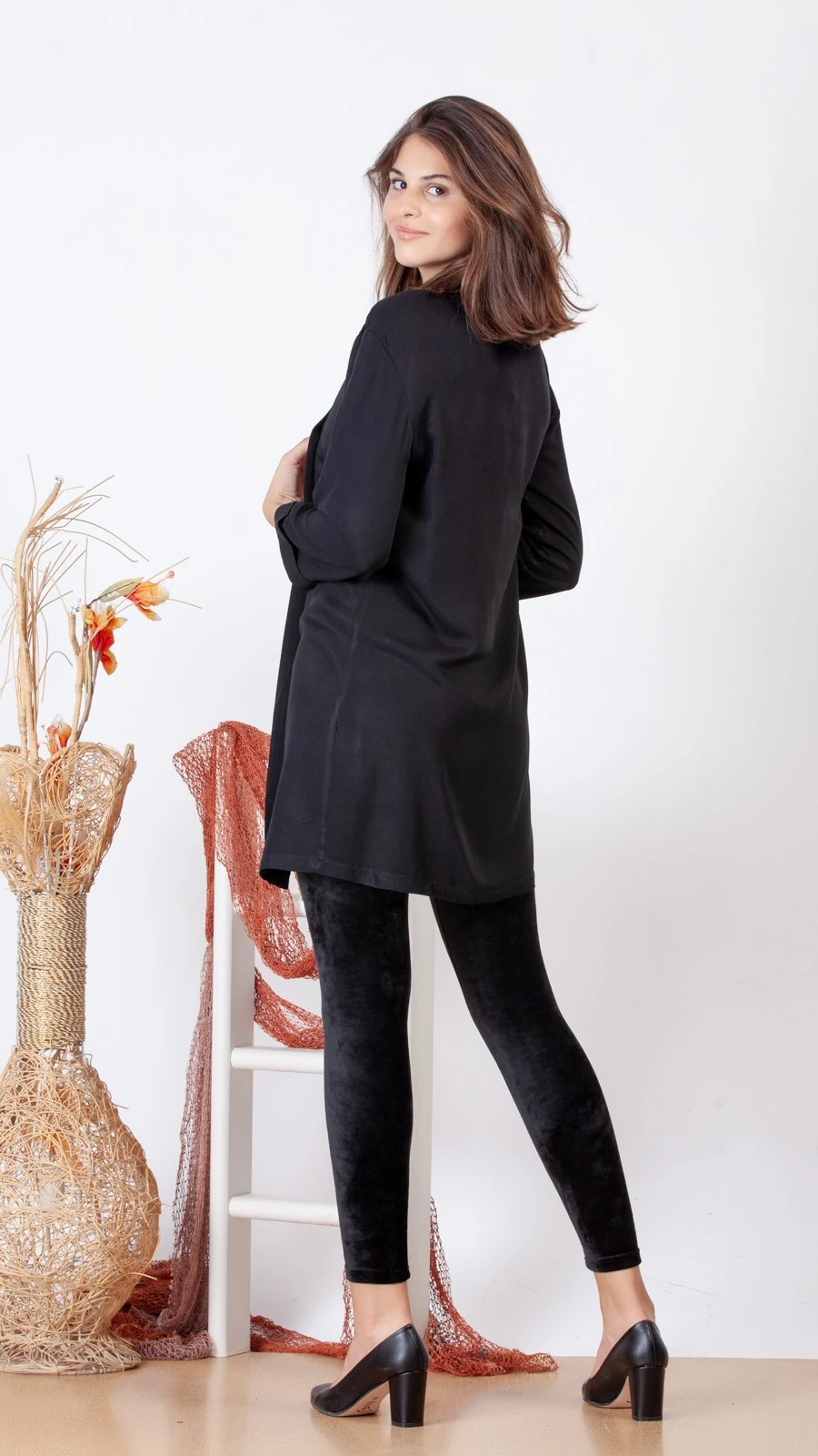 Mevsimlik Blazer Ceket Siyah