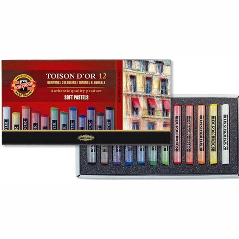 Südor 8512 Kohinoor Set Of Artists Dry Chalks 12
