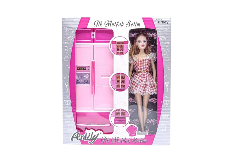 İlk Mutfak Setim Bebekli Buzdolabı