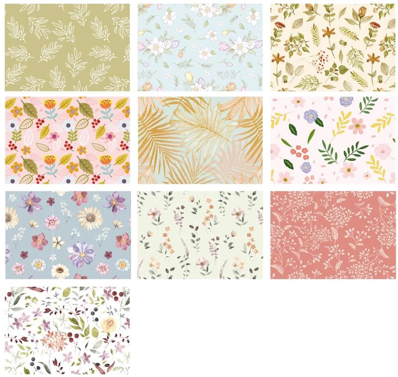 Keskin 100349-99 70*100 Tekli Rulo Floral Ambalaj Kağıdı
