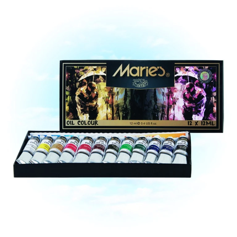 Maries Mrmar0001 Yağlı Boya E1381 12 Li