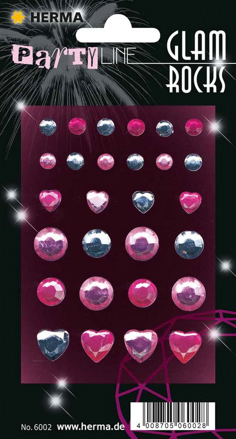 Herma Etiket Glamrocks Renkli Çiçekler 6009