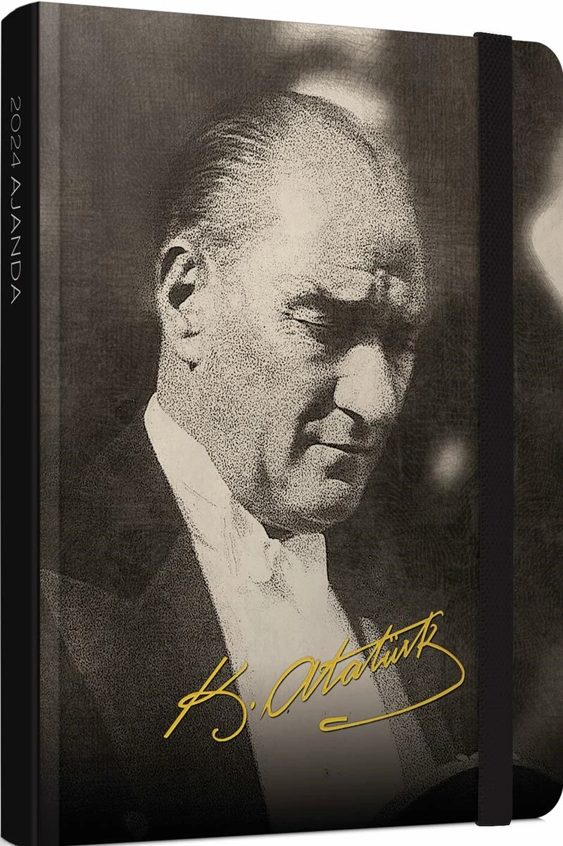 Gıpta 0145-Akk Atatürk 9*14 Haft. Ajanda Defter