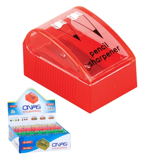 Onas Ns 2068-48 Çiftli Kapaklı Kalemtraş