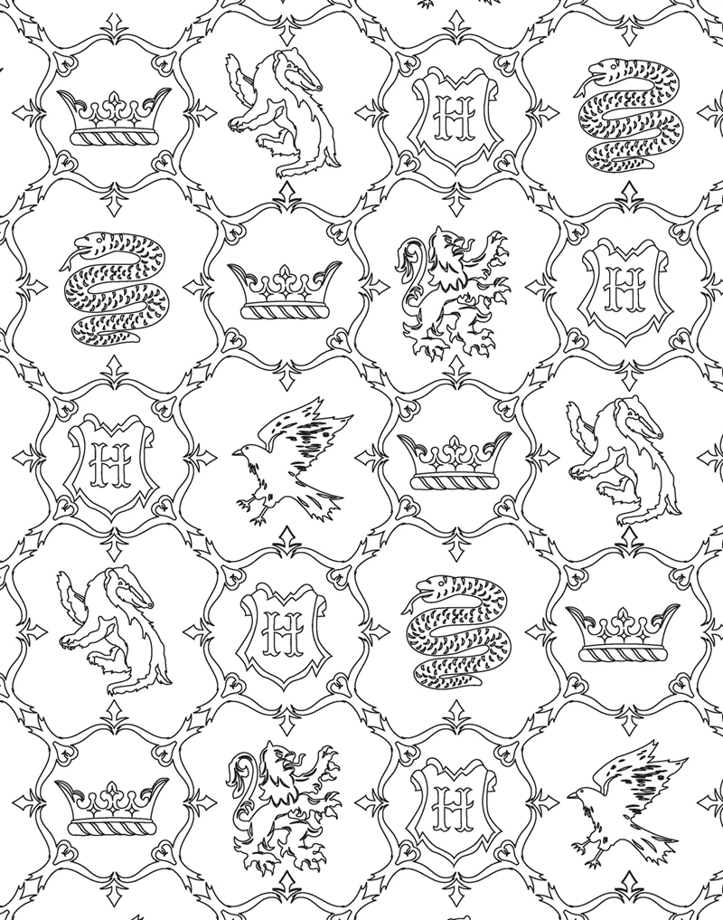 Harry Potter Boyama Kitabı