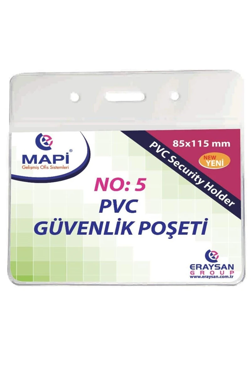 MAPI KART POSETI PVC POSET 85*115 SEFFAF YATAY 9101035