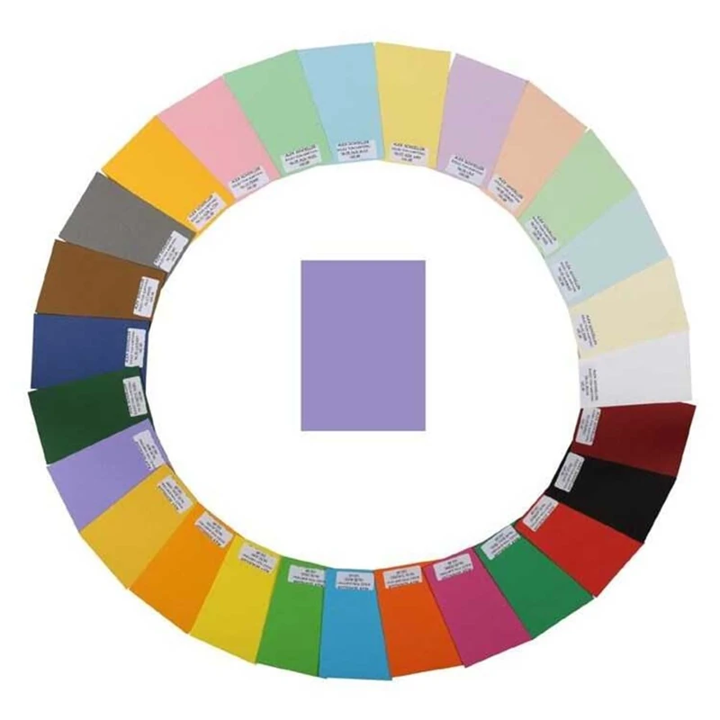 Alex Schoeller Kolej Fon Kartonu 120 gr. 50x70 cm. 49 Mor