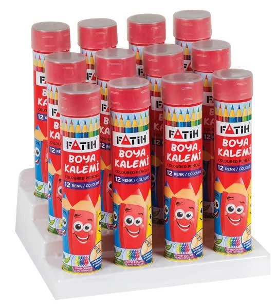 Fatih Kuru Boya 12 Renk Tüp Tam Boy 33114