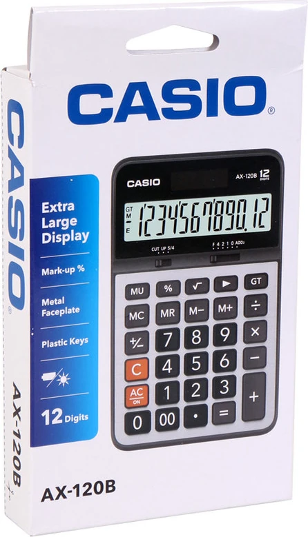 Casio Penta Hesap Makinesi AX-120B
