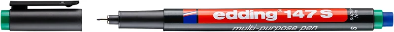 Edding 147/S Asetat Kalemi Silgili Yeşil