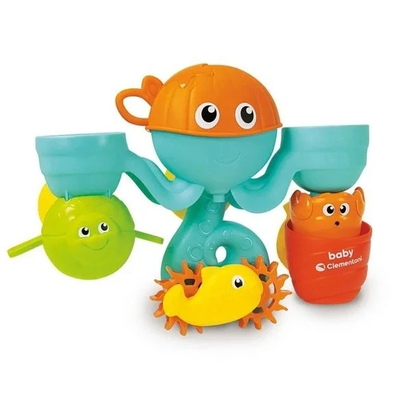 Clementoni Cle-17458 Baby Clementoni - Eğlenceli Arkadaşlar Su Parkı Banyo Oyuncağı