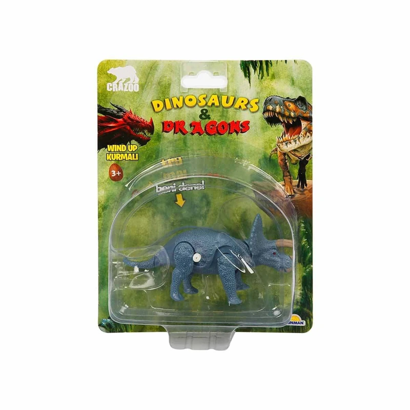 Sun-Rst-Crz-Figür Dinozorlar Ve Ejderhalar Kurmalı 4A.Krtl. S-1983 *36