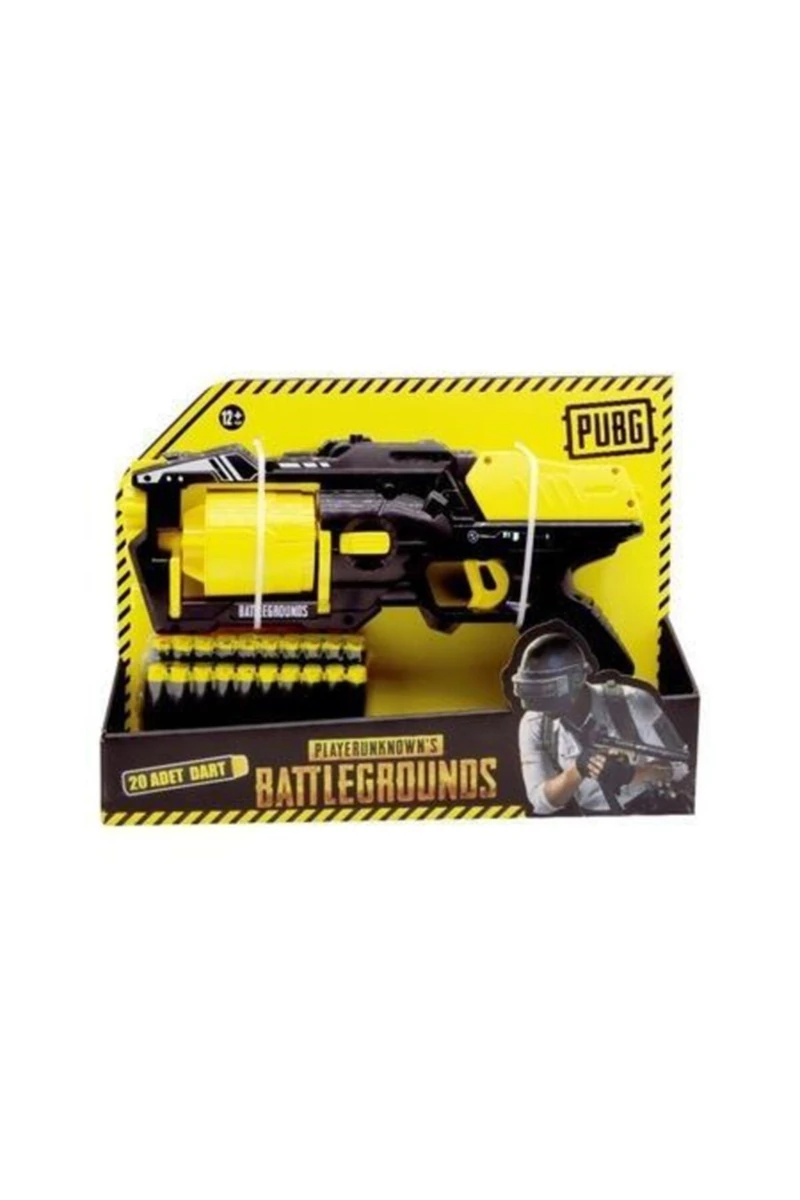 Mega Oyuncak Pubg Revolver Dart Fırlatıcı