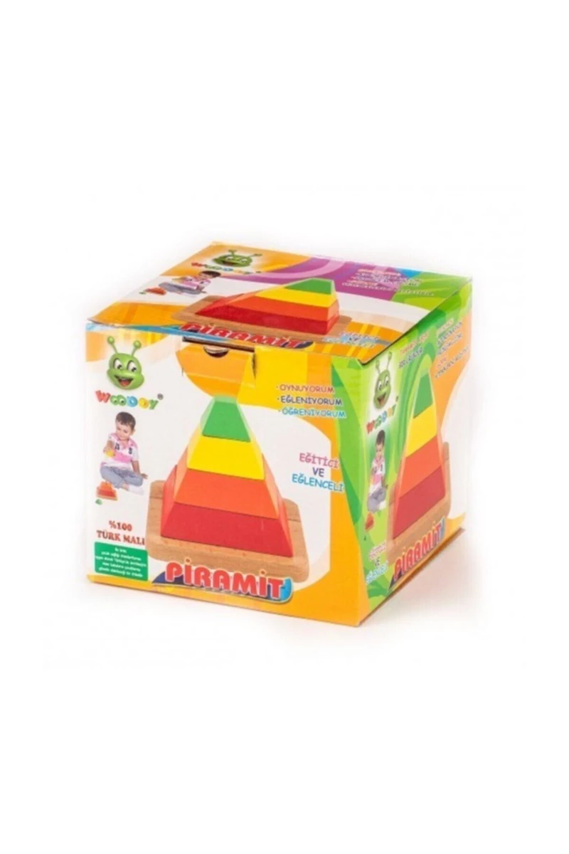 Ahşap Oyuncak - Piramit