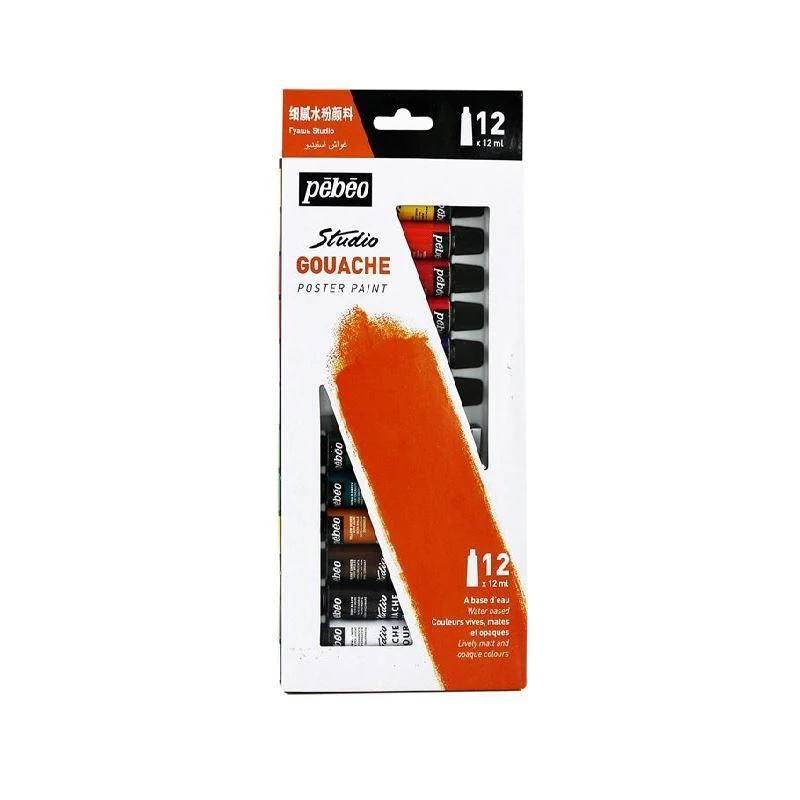 Pebeo Guaj Boya 12Ml 12Li Set