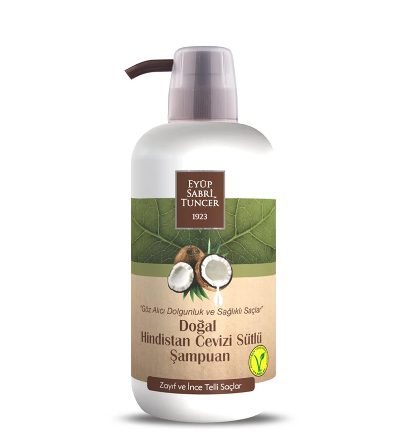 Eyüp Sabri Tuncer 600ml Şampuan Doğal Zeytinyağlı Pet Şişe