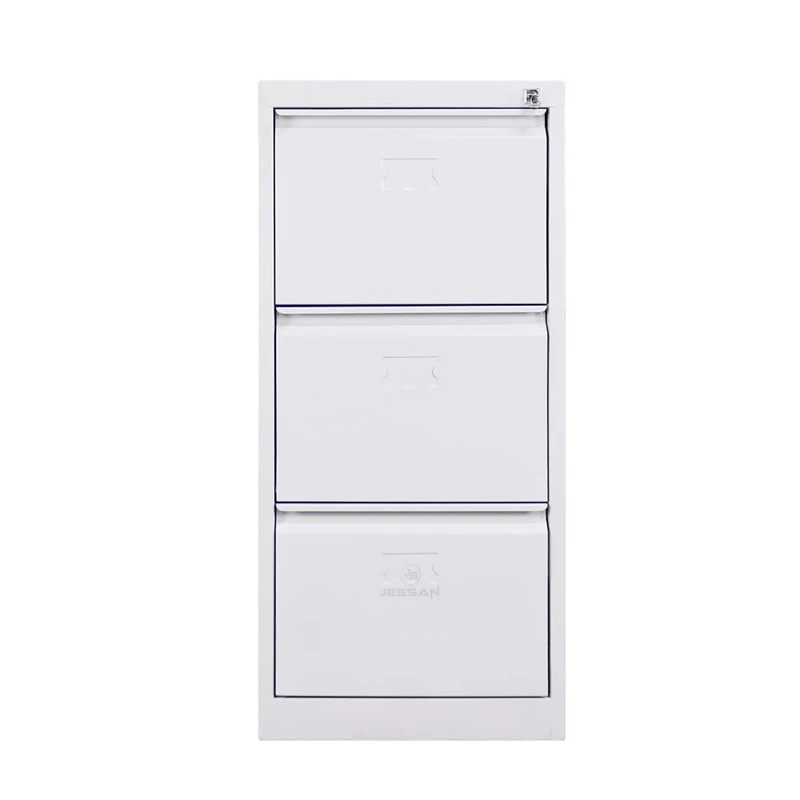 Jessan Ofis 3 lü Kartoteks Dolabı Gri RAL 7035