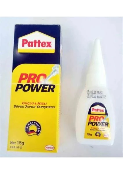 PATTEX PRO POWER SUPER JAPON YAPISTIRICI 15 GR 1723117 *.