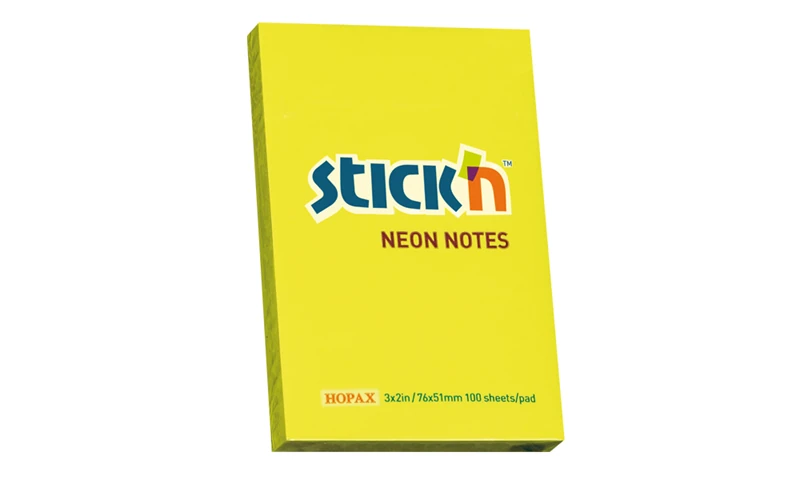 Gıpta 21132 Stıckn 76X51 Neon Sarı 100Yp