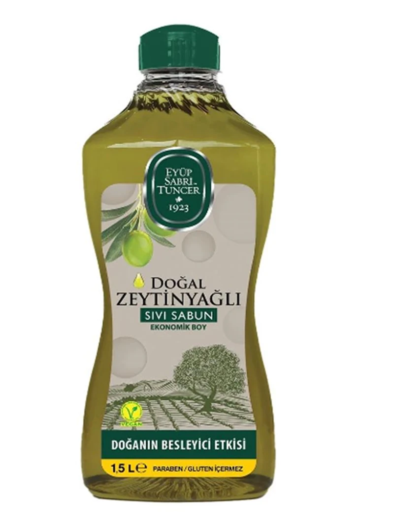 Eyüp Sabri Tuncer 1,5lt Doğal Zeytin Yağlı Sıvı Sabun