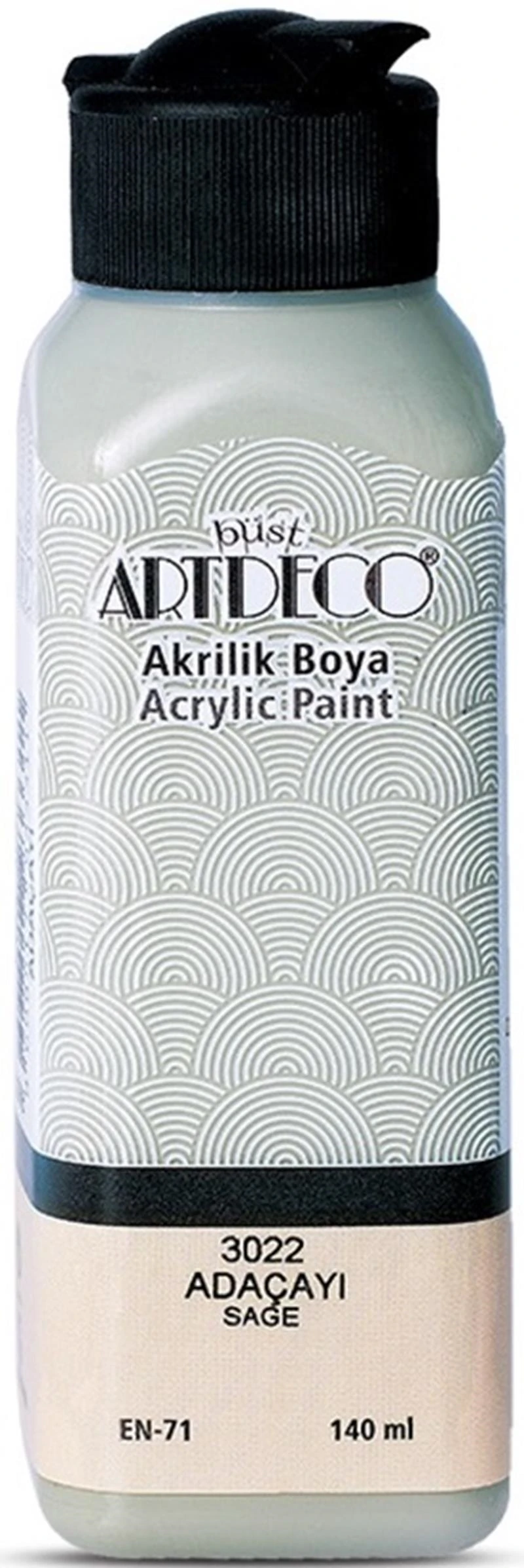 Artdeco Akrilik Boya 140 Ml Adaçayı Y-070R-3022