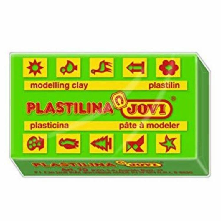 Jovi Oyun Hamuru Plaka 50 GR Fosforlu Yeşil 70/10