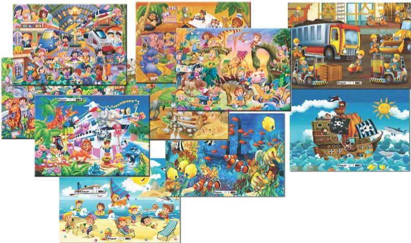 Keskin 263101-99 35*50 150 Parça Çerçeveli Yapboz