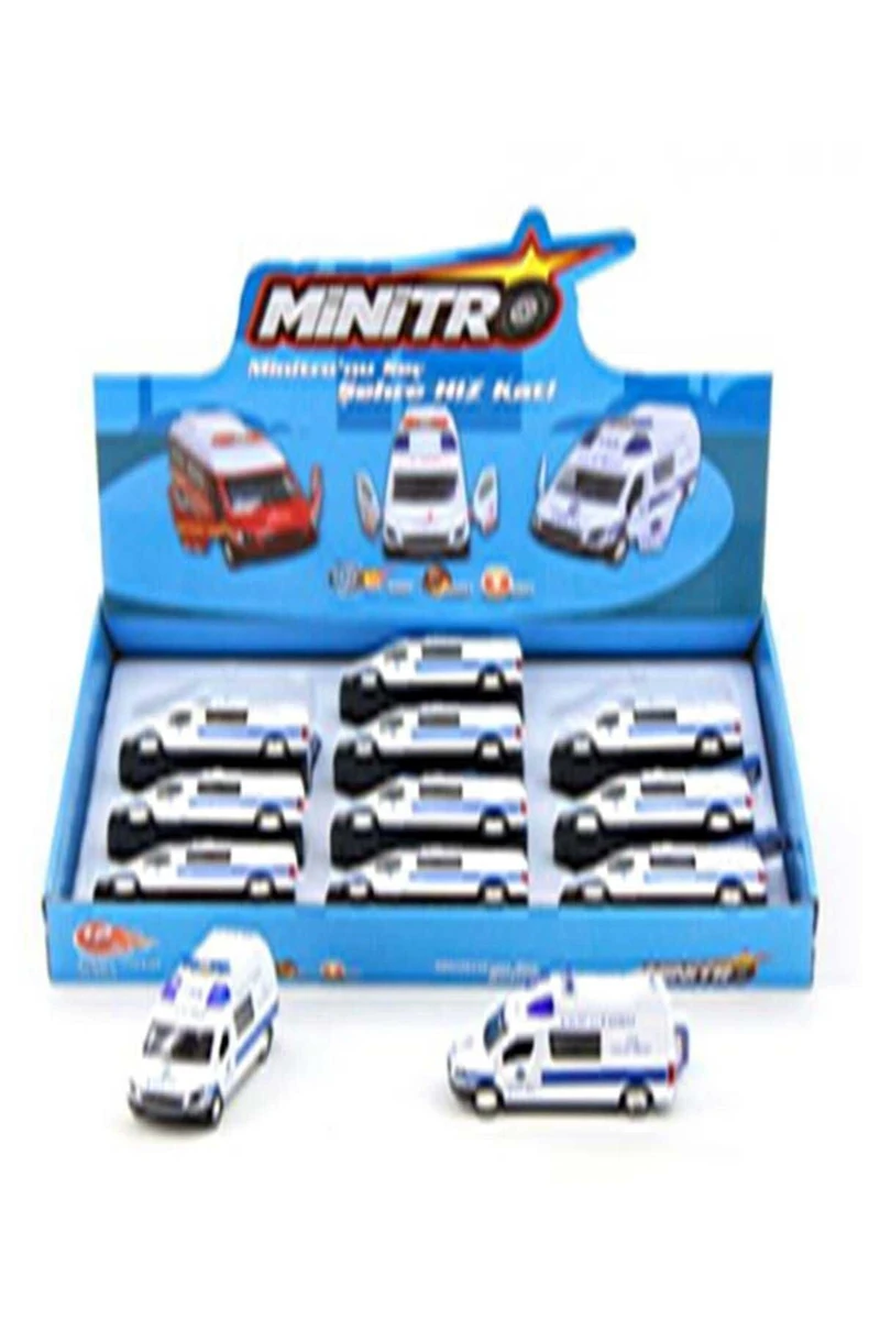 Birlik Fy5058B-12D Işıklı Metal Çekbırak Polis Oto