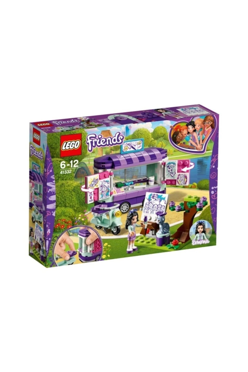 LEGO Friends 41332 Emma'nın Sanat Standı