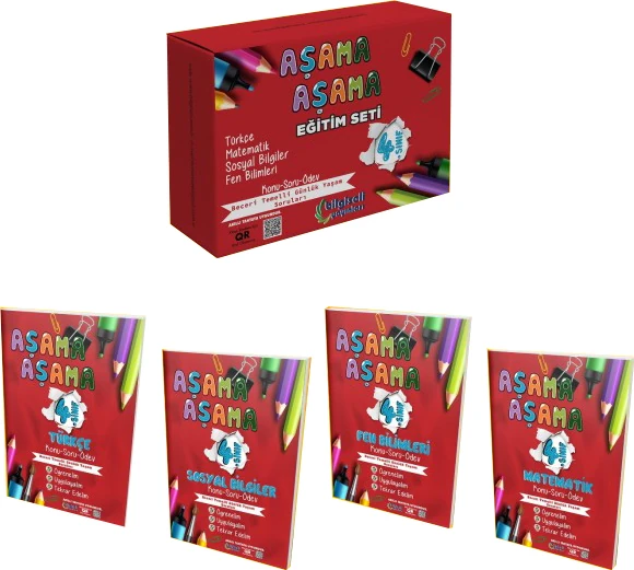 Bilgiseli Yayınları 4. Sınıf Aşama Aşama Eğitim Seti