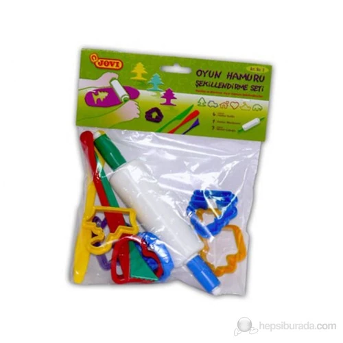 Jovi Oyun Hamuru Kalıbı Şekillendirici Set