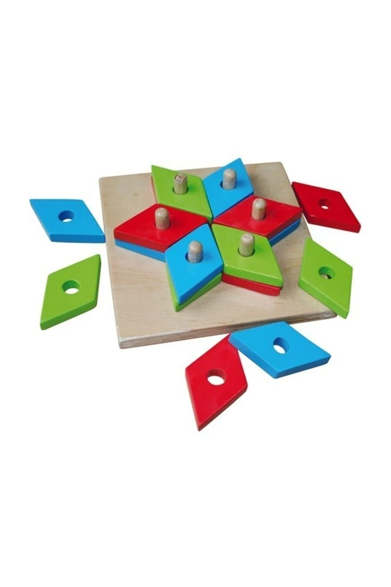 KalpeAhşap Eğitici Oyuncak Yıldız Sök-Tak Kutu Oyunu