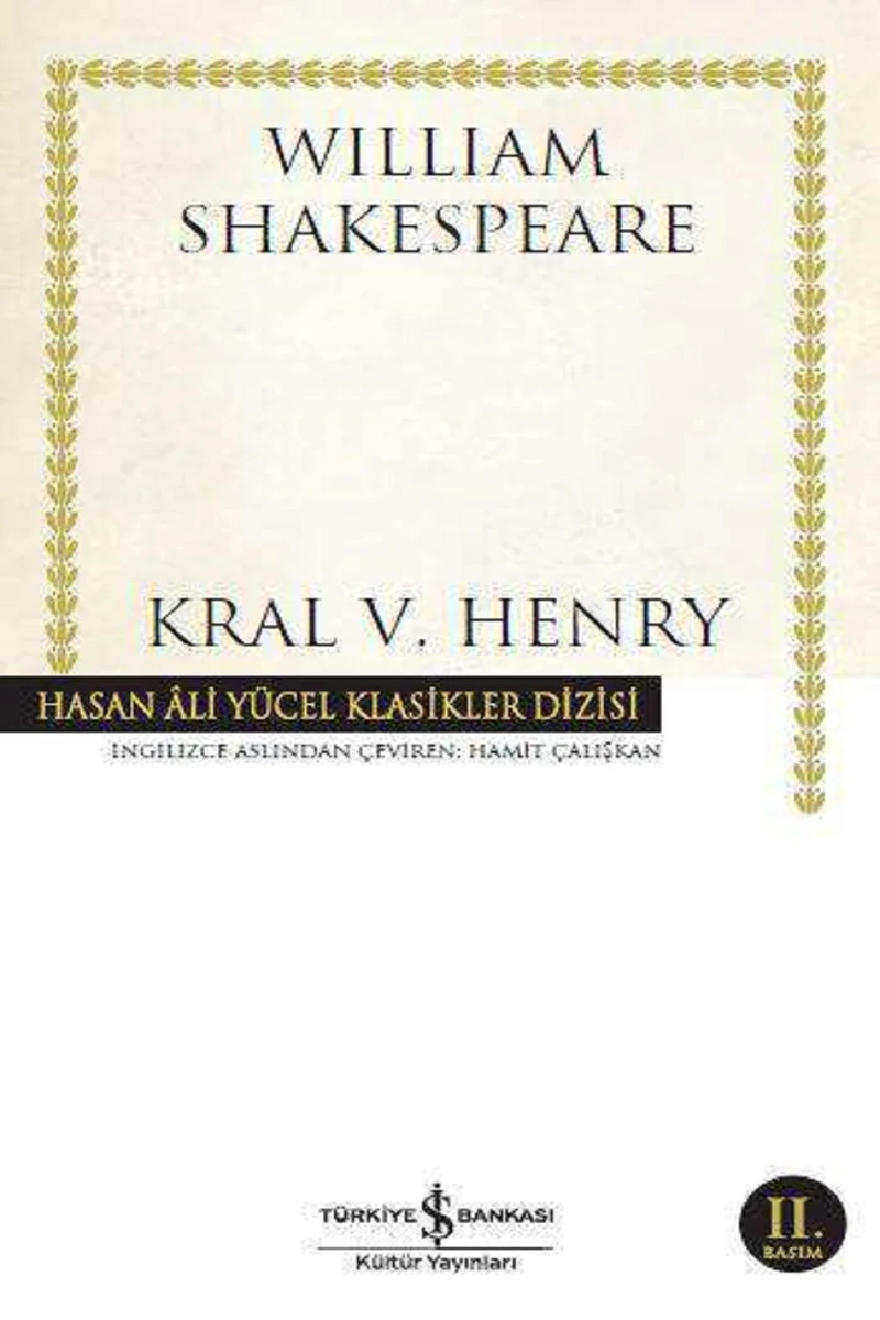Kral 5. Henry - Ciltli - William Shakespeare