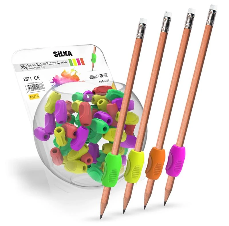 Silka Kalem Tutma Aparatı Neon 4 Renk 144 Lü Art.32N