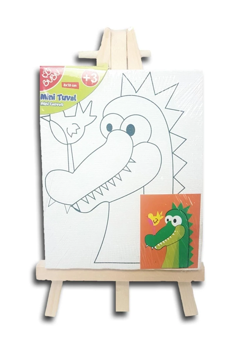 Bubu Şövaleli Mini Tuval 8 x 10 cm