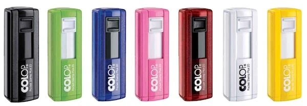 Colop Kaşe Cep Tipi 20 14X38 Kırmızı 15314004