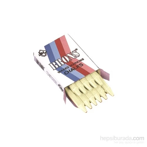 Brons Br-252 Marka Tebeşiri Beyaz