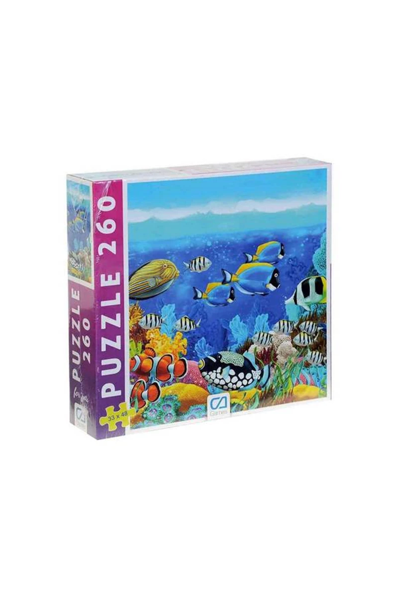Ca Games Ca.6004 Puzzle 260 Parça Balıklar