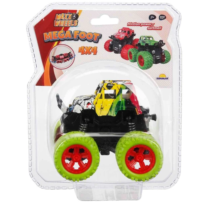 Sun-Wky-Mxx-Dc.1/36 Araba Bıg Foot 4X4 360Drc.Fr.Krtl.4A. S-3450 *72